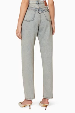 Light-Blue NY Yankees™ Straight-Leg Jeans