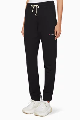 Buy Champion Black Black Cuffed Track Pants For Women Online Ounass UAE