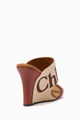 Chloe verena logo sandals online