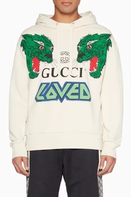 Gucci tiger hoodie outlet