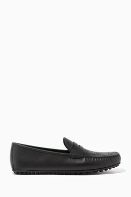 Gucci kanye leather driving shoes clearance