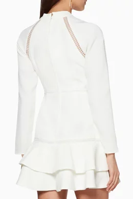 Buy Keepsake The Label Neutral Ivory Mirrors Mini Dress For Women Online Ounass UAE