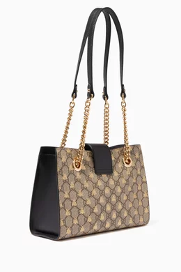 Gucci padlock small gg bees shoulder bag outlet