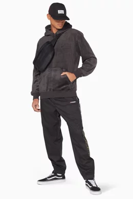 Stussy pile fleece hoodie on sale