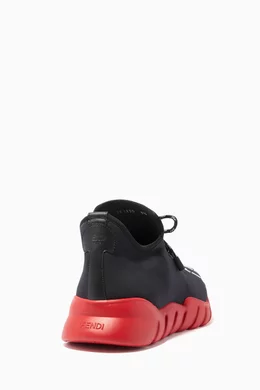 Fendi neoprene sneakers top