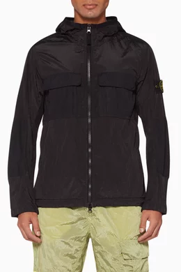 Stone island jacket zip discount