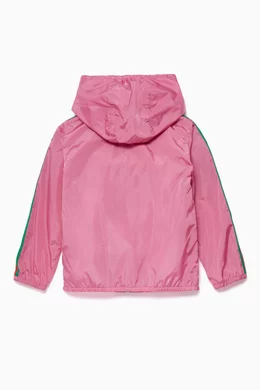Gucci pink windbreaker hot sale