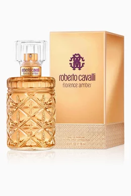 Buy Roberto Cavalli Perfumes Colourless Florence Amber Eau de Parfum 75ml For Women Online Ounass UAE