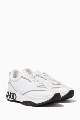 Buy Jimmy Choo White Raine Chunky Sneakers For Women Online Ounass UAE