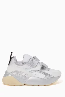 Stella mccartney metallic sneakers discount