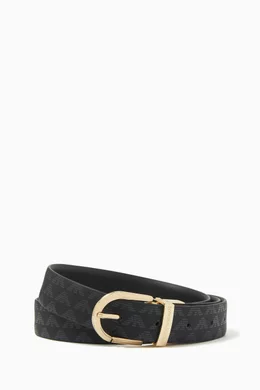 Emporio armani reversible belt shop