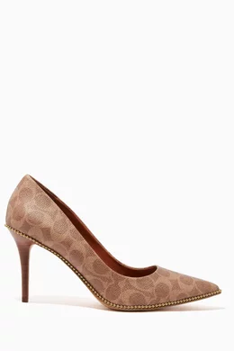 Coach signature pumps online
