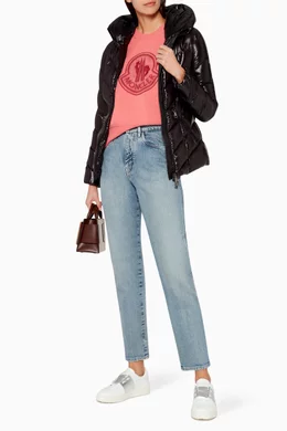 Buy Moncler Black Fulig Down Filled Jacket For Women Online Ounass UAE
