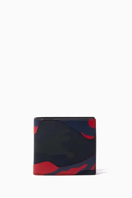 Valentino camouflage wallet online