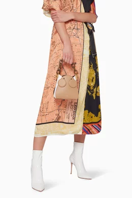 Buy YUZEFI Neutral Pepper Bucket Bag For Women Online Ounass UAE