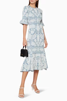 Buy Alice McCall Blue La Javanaise Dress For Women Online Ounass UAE
