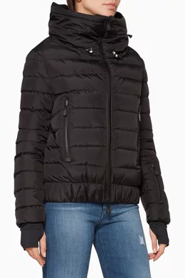 Buy Moncler Black Vonne Giubbotto Puffer Jacket For Women Online Ounass UAE