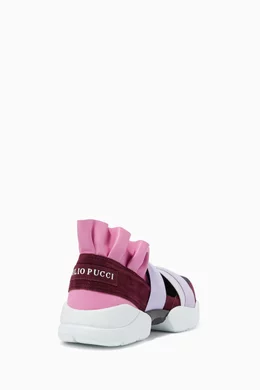 Pink emilio pucci sneakers on sale
