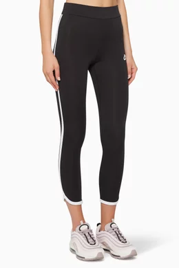 Buy Nike Black Heritage Mesh Leggings For Women Online Ounass UAE