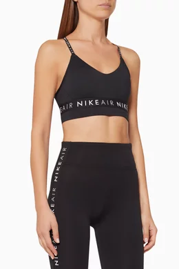 Buy Nike Black Indy Light-Support Sports Bra For Women Online - Main Image