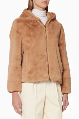 Vince plush hoodie top