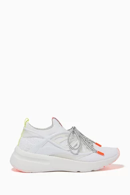 Buy Sophia Webster White Fly By Knit Butterfly Runner Sneakers For Women Online Ounass UAE
