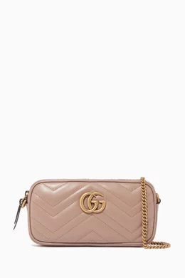 Gg marmont matelassé mini chain bag outlet