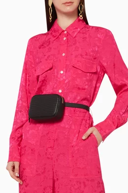 Buy Furla Black Swing Belt Bag For Women Online Ounass UAE