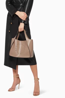 Stella mccartney perforated tote sale