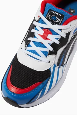 Buy Puma Blue X SEGA R.S 9.8 Sonic Jr Sneakers For Boys Online Ounass UAE