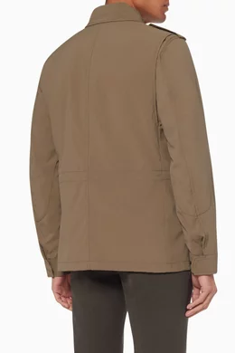 Buy Slowear Green Montedoro Field Jacket For Men Online Ounass UAE