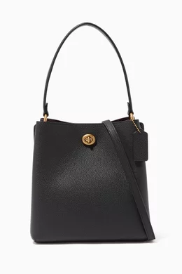 Coach charlie bucket bag black 2025