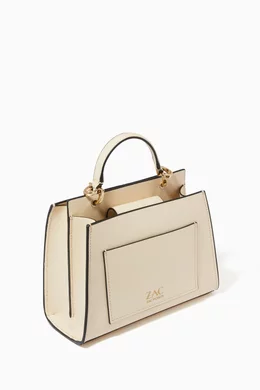 Zac posen white bag top