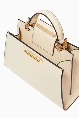Zac posen white bag top
