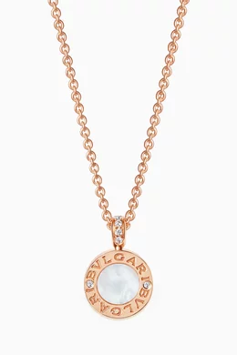 Bvlgari necklace mother of pearl clearance
