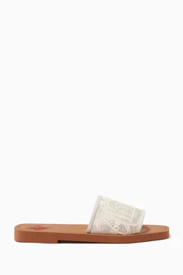 Chloe woody flat mule store