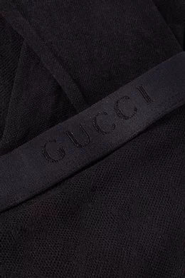 Gucci interlocking tights black top