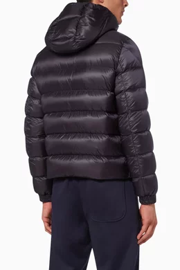 Buy Moncler Blue Arves Hooded Down Jacket For Men Online Ounass UAE