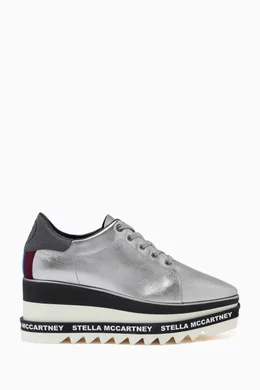 Stella mccartney silver shoes on sale
