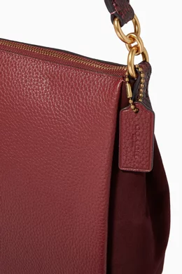 Shay shoulder bag with snakeskin detail best sale