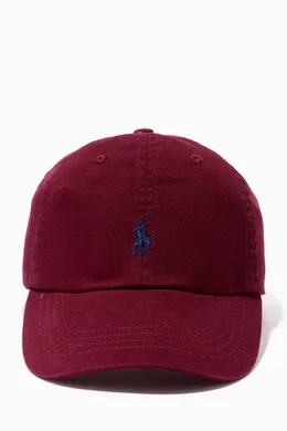 Polo hat maroon clearance
