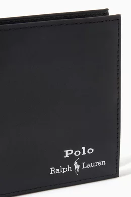 Black polo wallet clearance