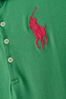 Big pony stretch mesh polo new arrivals