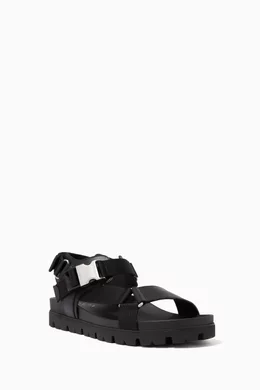 Prada nomad sandals clearance
