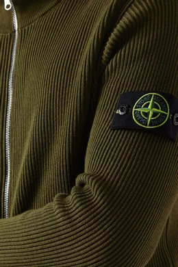 Stone island wool cardigan best sale