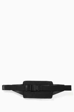 Buy Emporio Armani Black EA Eagle Belt Bag in Nylon For Men Online Ounass UAE