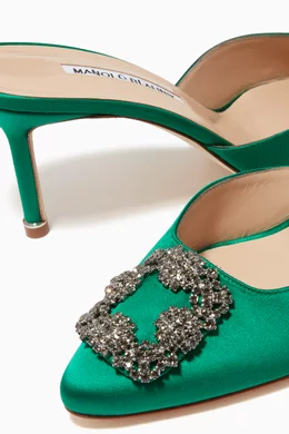 Mules satin cheap