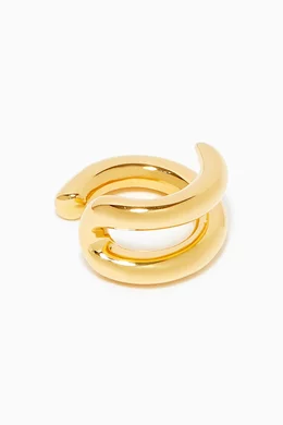 MISSOMA Classic Double Huggies In Gold The New Trend Store