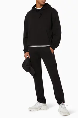 Buy Moncler Black Maglia Con Cappuccio Hooded Sweatshirt For Men Online Ounass UAE
