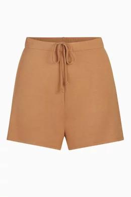 Buy SKIMS Brown Sleep Short For Women Online Ounass UAE